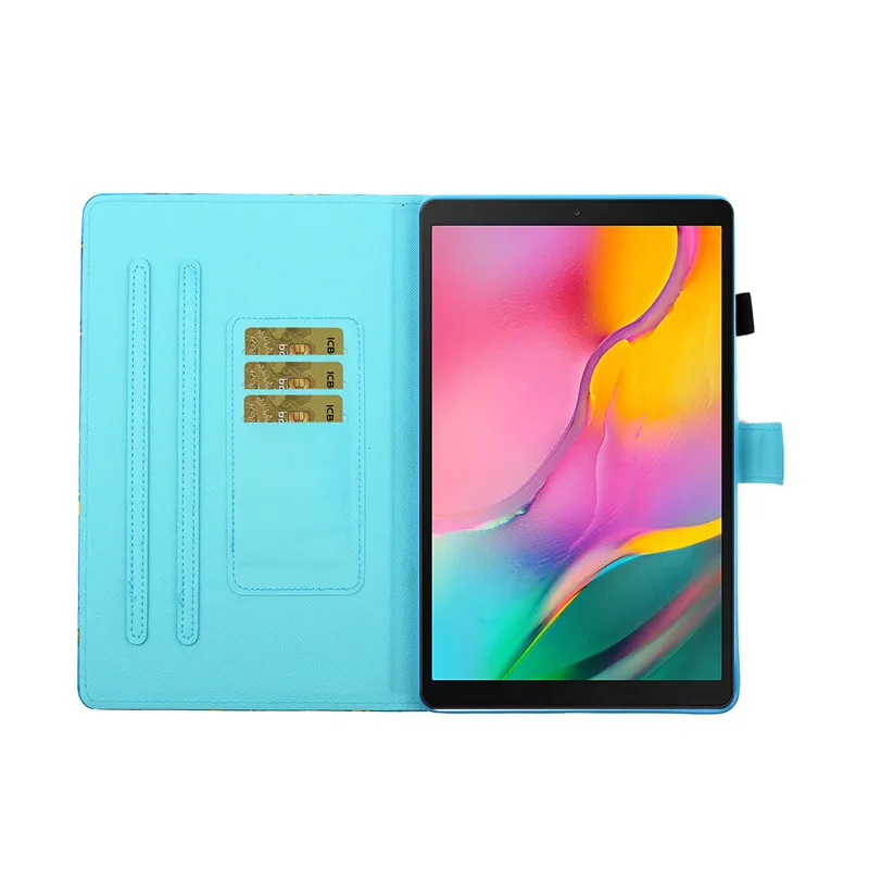 Чехол для Samsung Galaxy Tab A 2019 дюйма Женский мягкий чехол-книжка из искусственной кожи