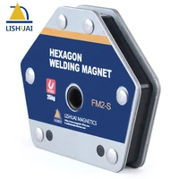 lishuai 2020 new multiple angles welding magnet55lbs110lbs hexagonal magnetic welding holdersoldering positioner tool fm2sm