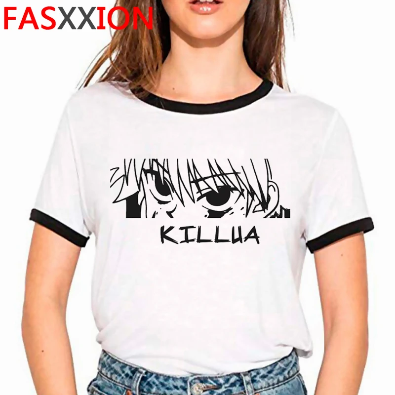 

Hunter x Hunter Killua Zoldyck Kurapika Hisoka t-shirt male ulzzang kawaii casual graphic tees t shirt couple clothes