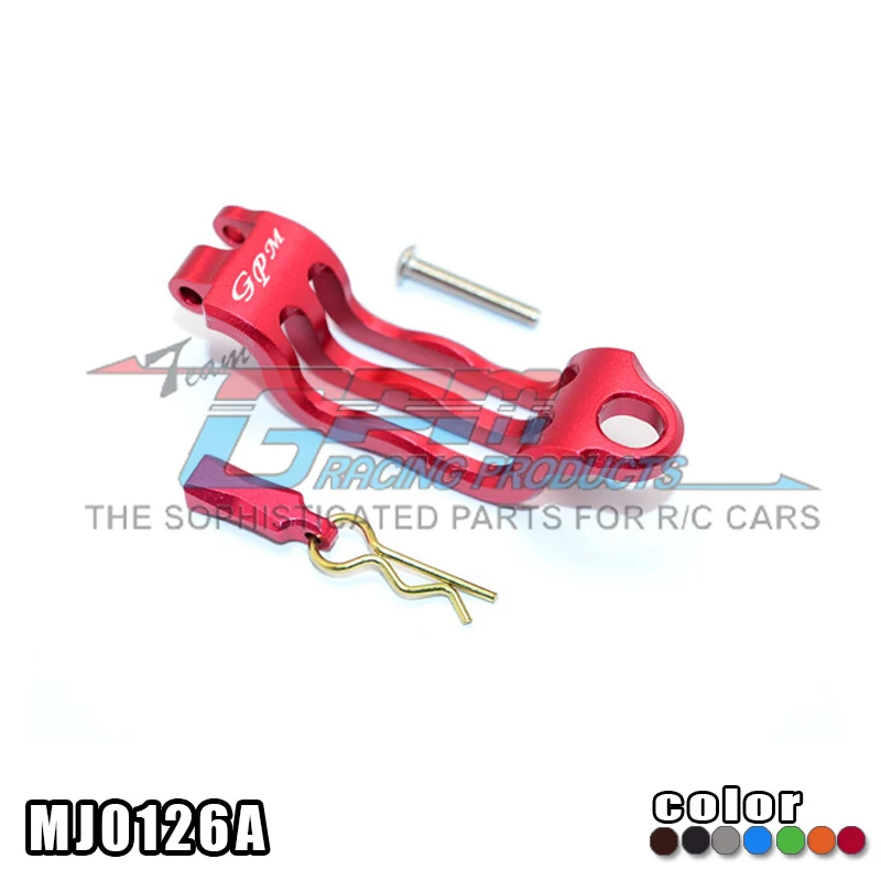 

GPM Алюминиевое Крепление аккумулятора для AXIAL SMT10 гравировального экскаватора AX90055 RC Upgrade