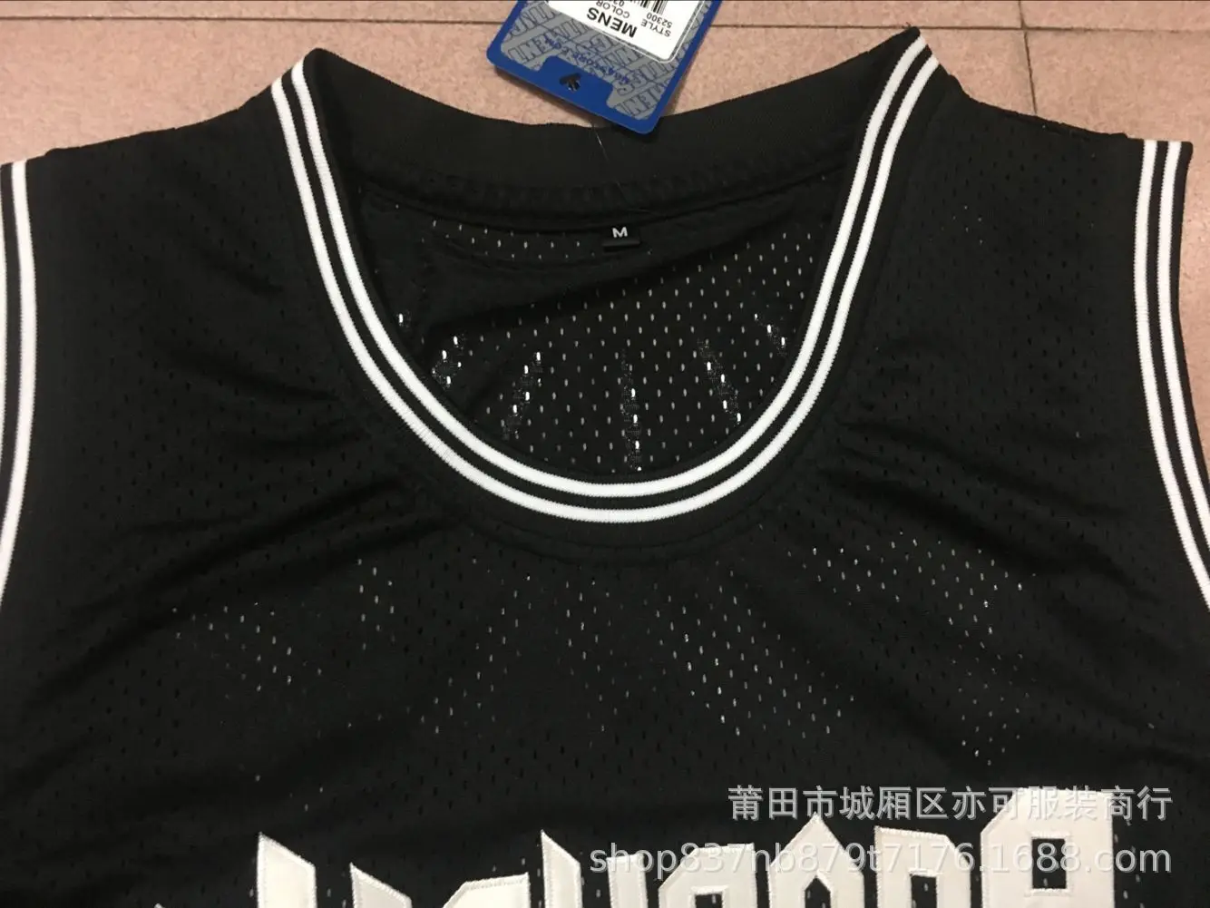 В настоящее время Спортивная майка NBA фильм версия 1 Мстители маска Пантеры черно-белые с узором ретро вышитые Bas