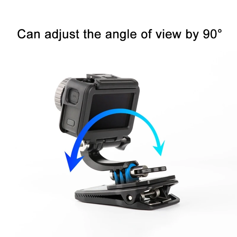 J Shape Backpack Clip Mount for XiaoYi Gopro Hero8 7 6 5 4 Action Camera Accessories | Электроника