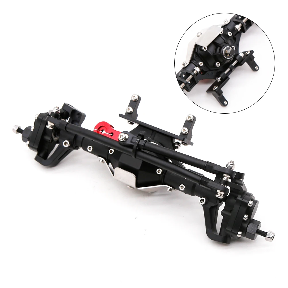 

NEW Aluminum Alloy Front Door Shaft for 1/10 RC Crawler Axial SCX10 II 90046 90047 DIY Upgrade Assembly Accessories