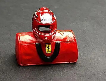 Комплект из сумки с рисунком 1:18 + шлема|figure set|set figure1/18 figure |