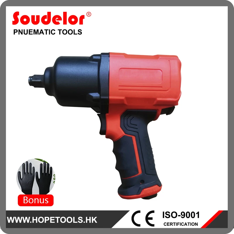 Ui-1311 Tire Tools Composite Automotive High Speed Power 1/2 Inch Air Pneumatic Impact Torque Wrench