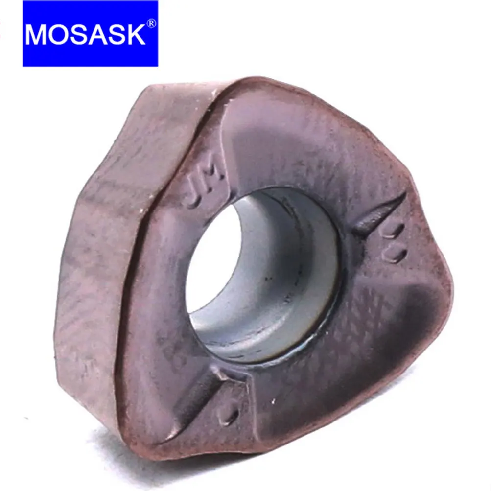 MOSASK 10PCS AJX Face Milling Cutter JOMW 0803 06T2 JDMW 09T3 1204 1405 Carbide Inserts CNC Machining Tools Fast Feed Mill Tool |
