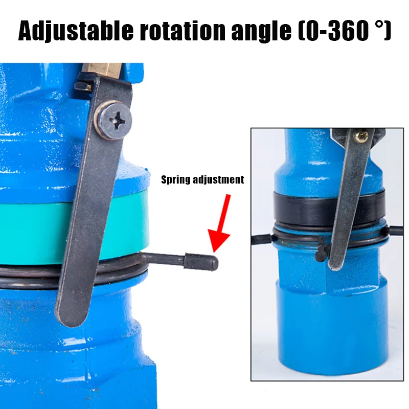 

Newly 1pc 360 Adjustable Sprinkler Large Area Water Irrigation Spray Tool XSD88