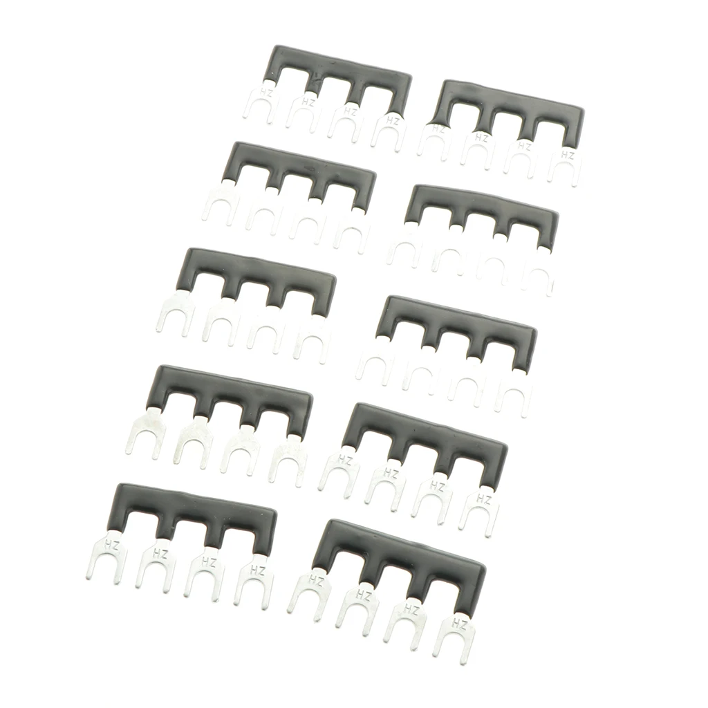 4-позиционные предварительно изолированные вилочные клеммы Соединительная