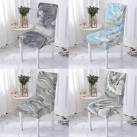 marbling line high living chair covers spandex chair slipcover chairs kitchen spandex seat cover wedding banquet 1246 pcs