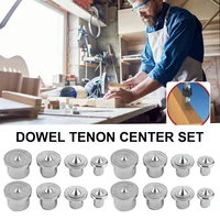 16pcs 681012mm woodworking dowel centers tenon alignment tools points marker solid dowel pins center point set wood working