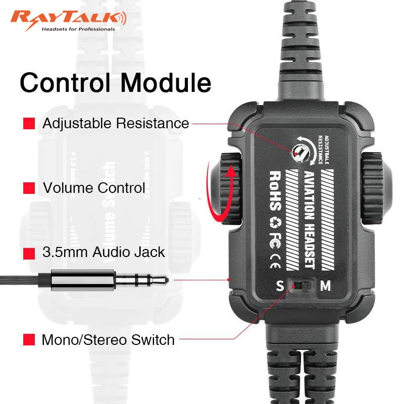 Авиационная гарнитура для шлема микрофон с шумоподавлением поддержка
