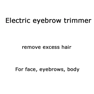 Электрический триммер для бровей в форме губной помады, бритва, идеальные брови, портативная электрическая машинка для формирования бровей и бровей для женщин, Прямая поставка