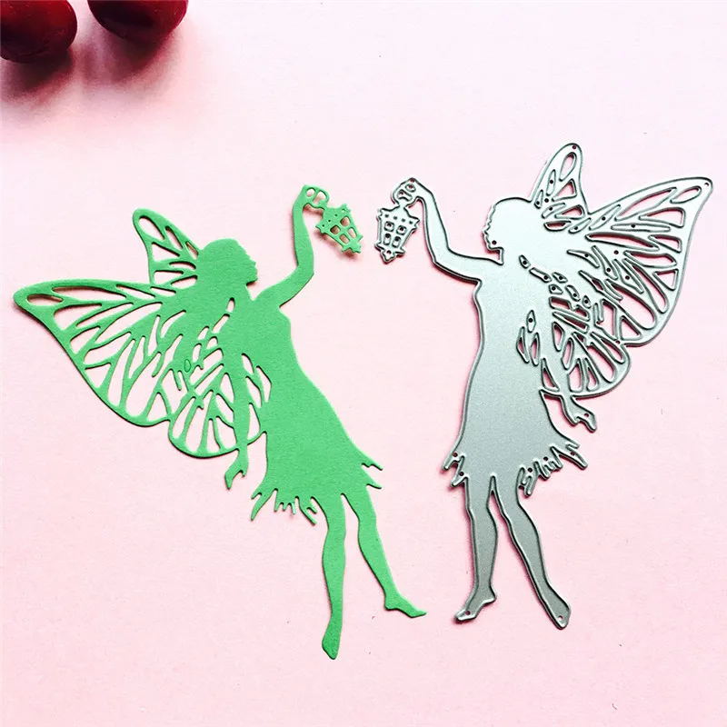 DIY металлические режущие штампы ремесла Скрапбукинг высечки мультфильм фея