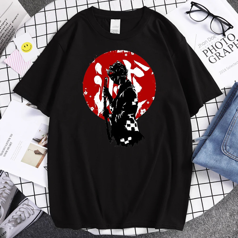 

Футболка мужская Slayer с аниме принтом, тенниска с круглым вырезом, винтажная модная удобная дышащая майка, лето