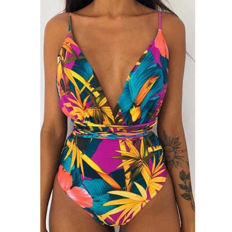2019 Модный женский купальник новый европейский и американский сексуальный