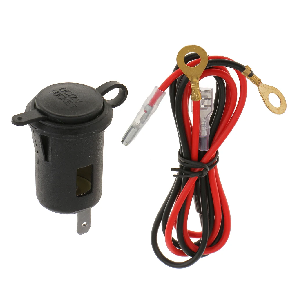 12В розетка для мотоцикла/велосипеда водонепроницаемый прикуриватель разъем