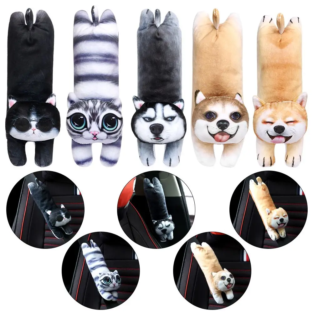 Мультяшный ремень плечевой безопасности защита для внутреннего ремня плечевая