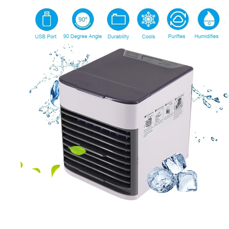 Usb мини портативный охладитель воздуха воздухокондиционер увлажнитель