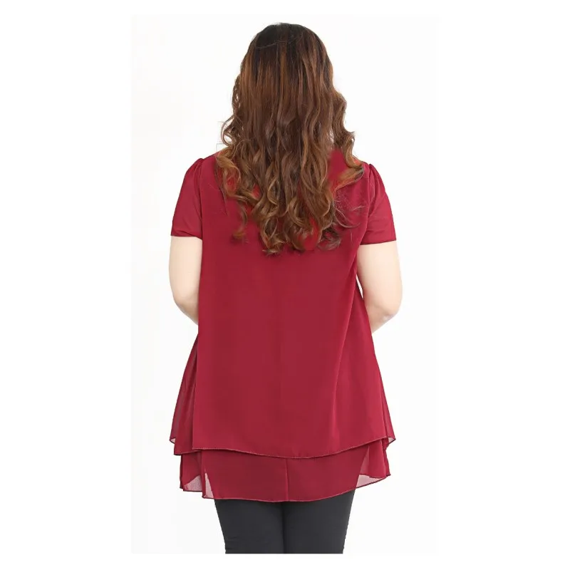 Женские летние рубашки с коротким рукавом размера плюс 10XL 9XL 8XL 4XL Российские