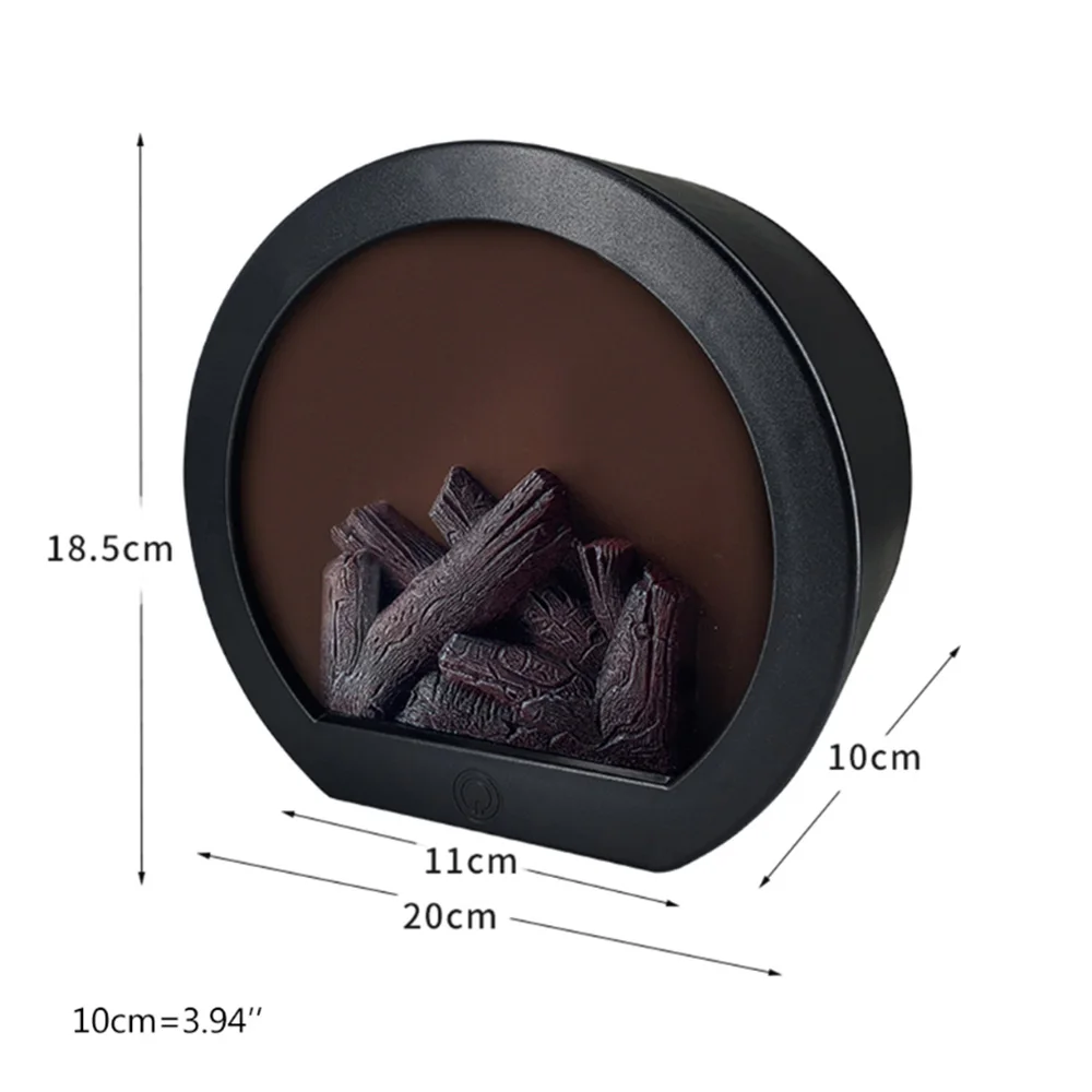 

Simulation Flame Led Light Halloween Decoration USB Rechargable Touch Fireplace Lamp Portable Path Lighting Torch Outdoor Light