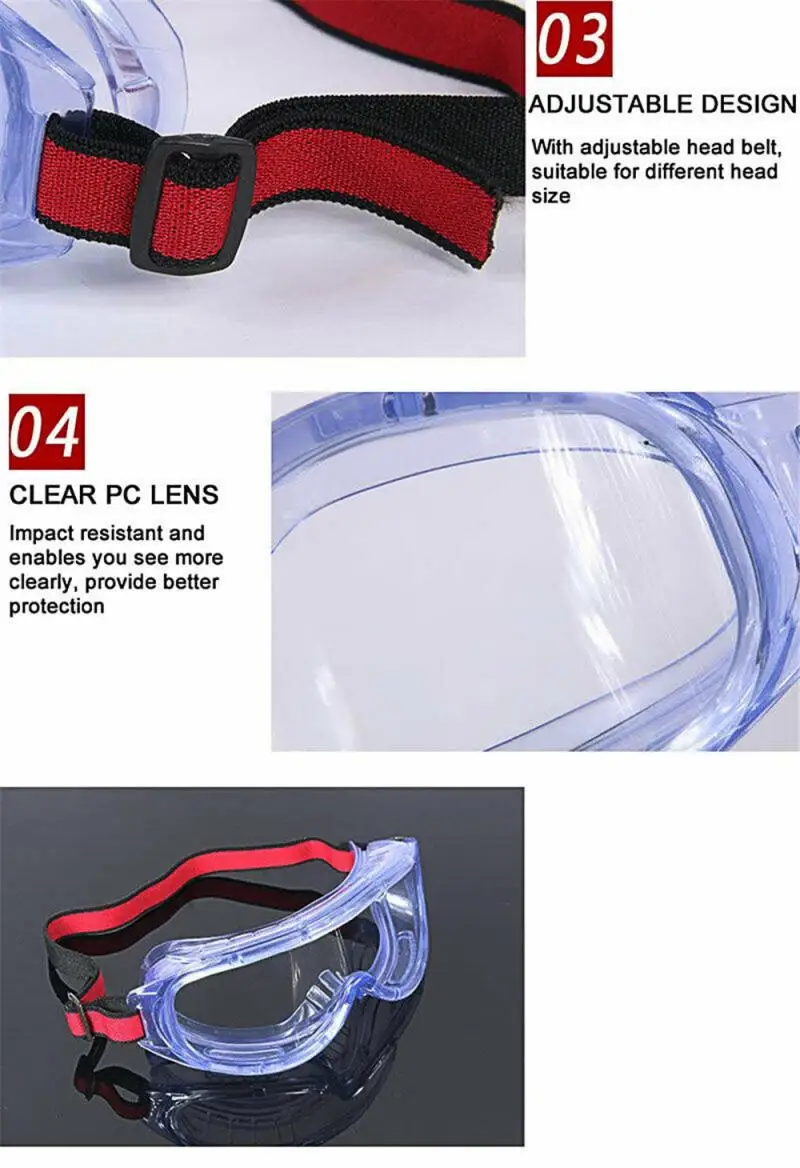 Защитные очки унисекс для защиты глаз защита от УФ-лучей устойчивые к царапинам