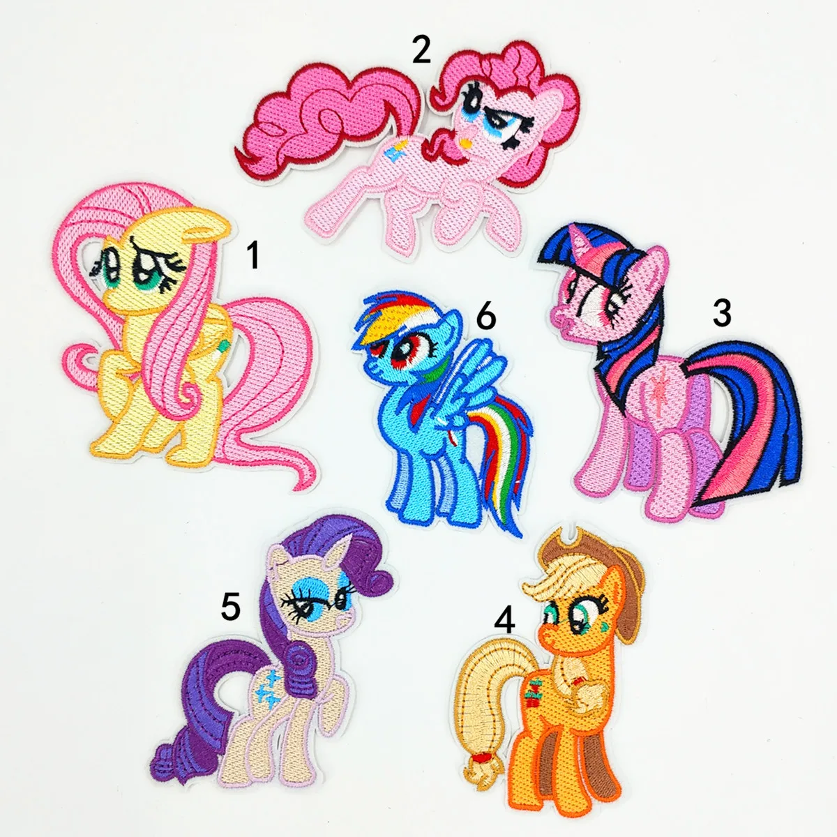 Наклейки с вышивкой Мой Маленький Пони |