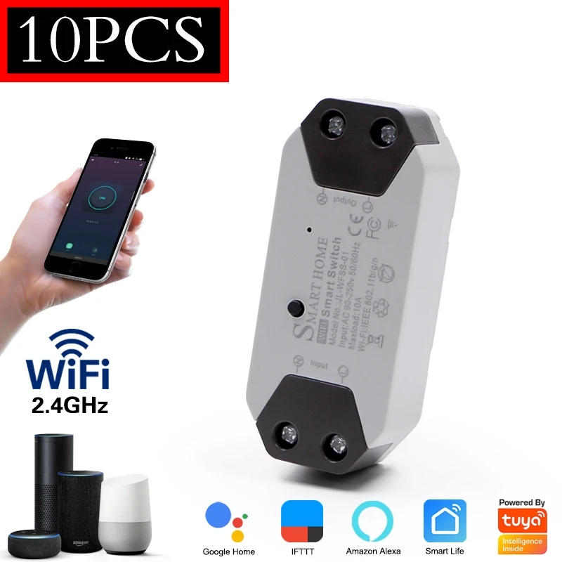 Умный светильник DIY tuya WiFi универсальный выключатель таймер приложение Smart Life
