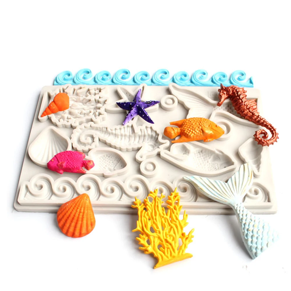 Русалка ракушка Морская звезда раковины морской серии пентаграмма Шоколад