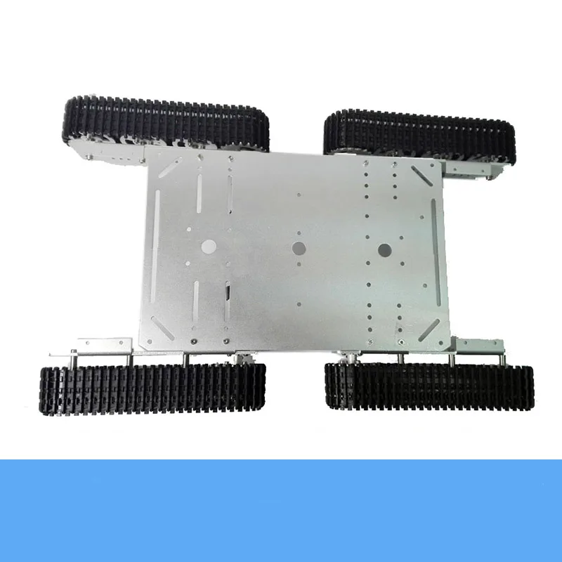 DIY большой T600 4WD металлический умный гусеничный Радиоуправляемый Танк шасси