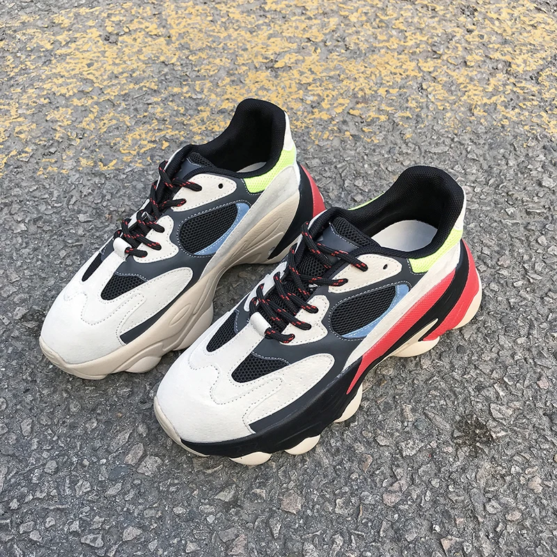 Rimocy/разноцветные женские кроссовки на толстой подошве модная повседневная обувь