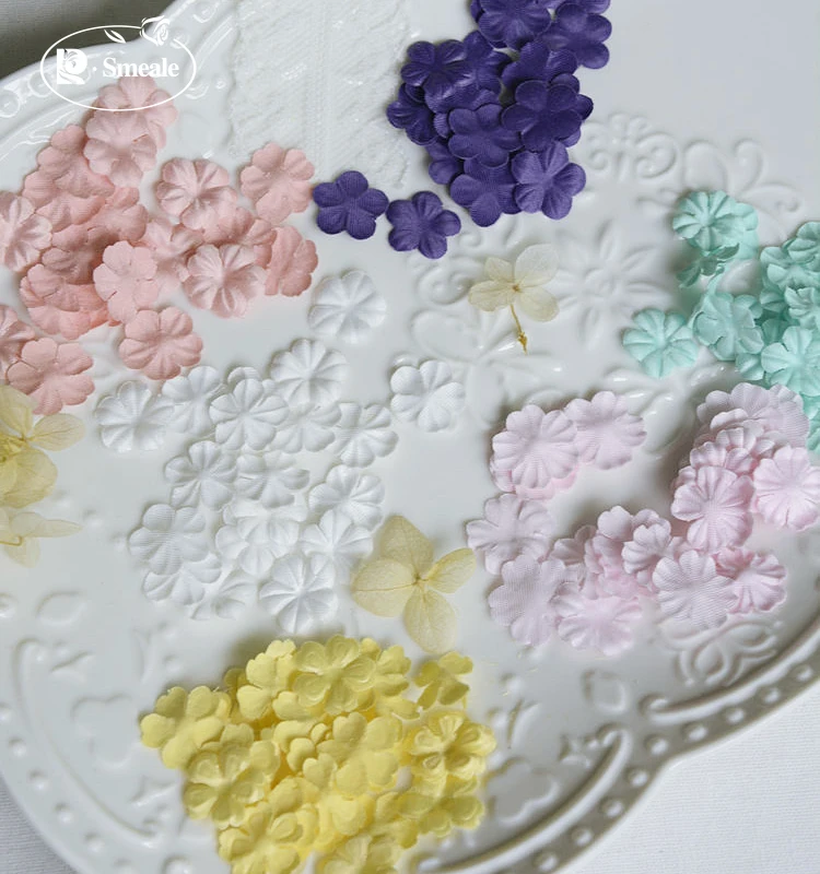 

Аксессуары для свадебного головного убора, 3D мятые лепестки, Кукольное свадебное платье материалы ручной работы, RS2971