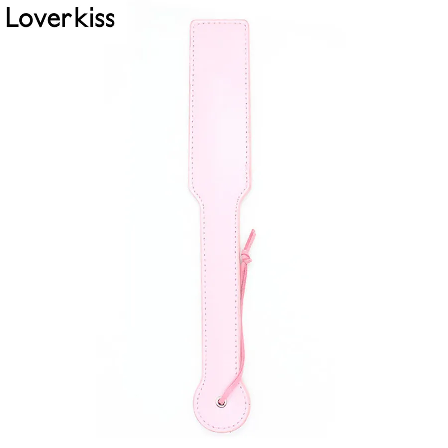 Кожаный бондаж для женщин и мужчин Loverkiss Fuax шлепание весло флирт Хлопушка