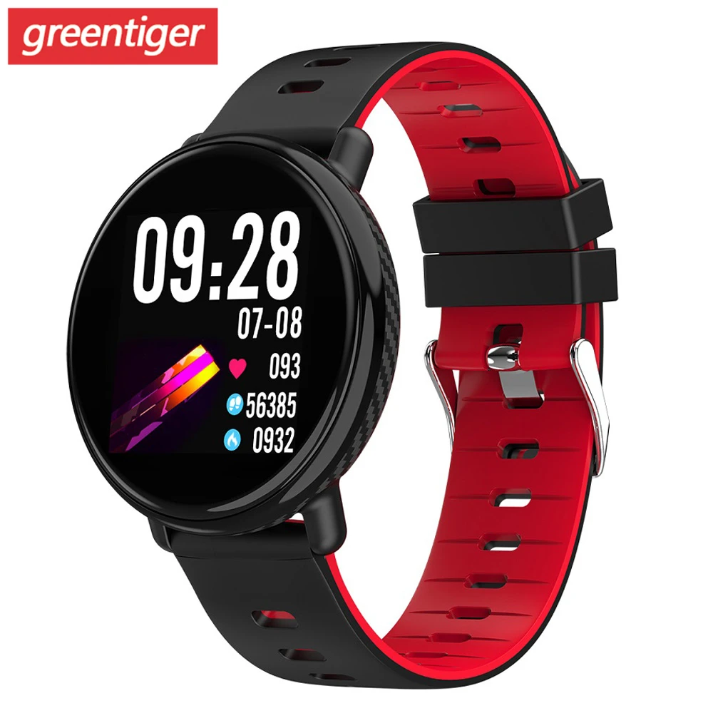 Смарт часы K1 IP68 водонепроницаемый фитнес трекер с пульсометром спортивные умные