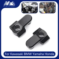 motorcycle cnc aluminum handlebar riser 22mm28mm bars clamp riser 2 inch pivoting for kawasaki for bmw for yamaha mount clamps