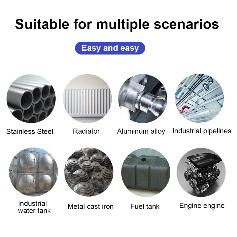 100 г A + B металлический клейкий для ремонта супер клей промышленный термостойкий