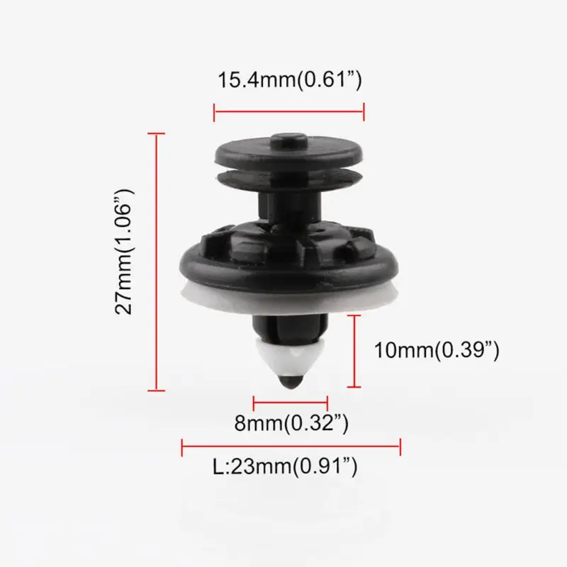 Крепежные зажимы для дверной панели Touran Tiguan Golf Passat Jetta 6q0868243 Прямая поставка -