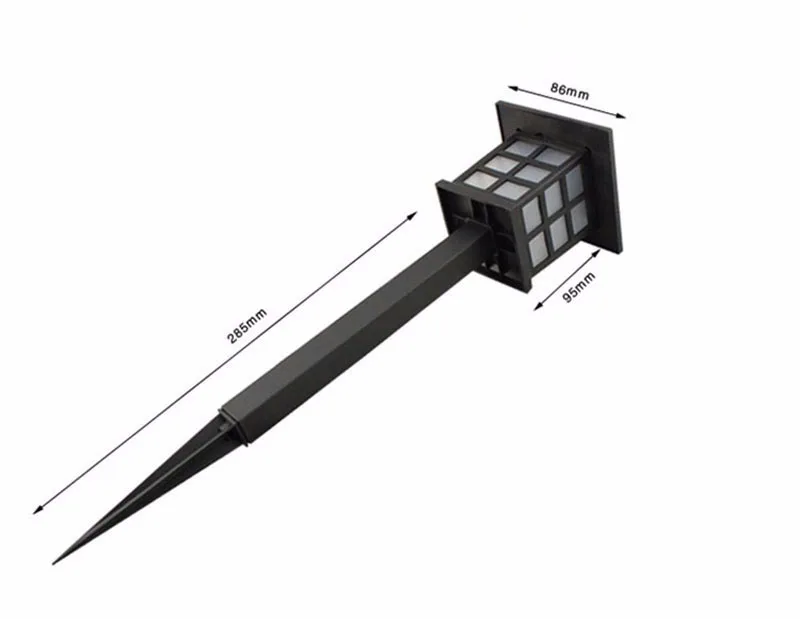Водонепроницаемый уличный фсветильник рь на солнечной батарее для газона 4