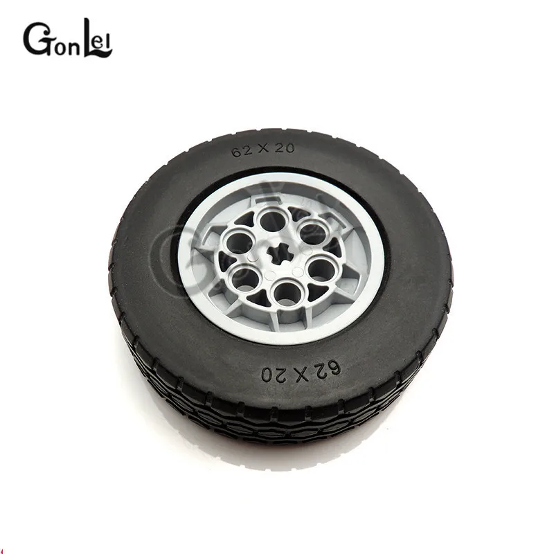 2 шт./лот технические детали шины 62 4x20 автомобильные + колеса совместимые с No. 32019