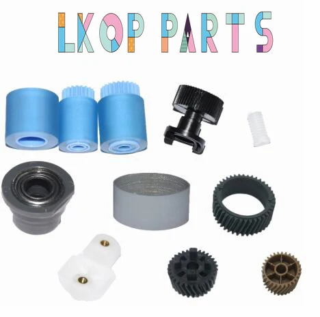 

1Set Fuser gear set , ADF belt. Pickuproller, Motor gear, Developer bushing For Ricoh AF 2075 1075 2060 MP7500 8000 550 551