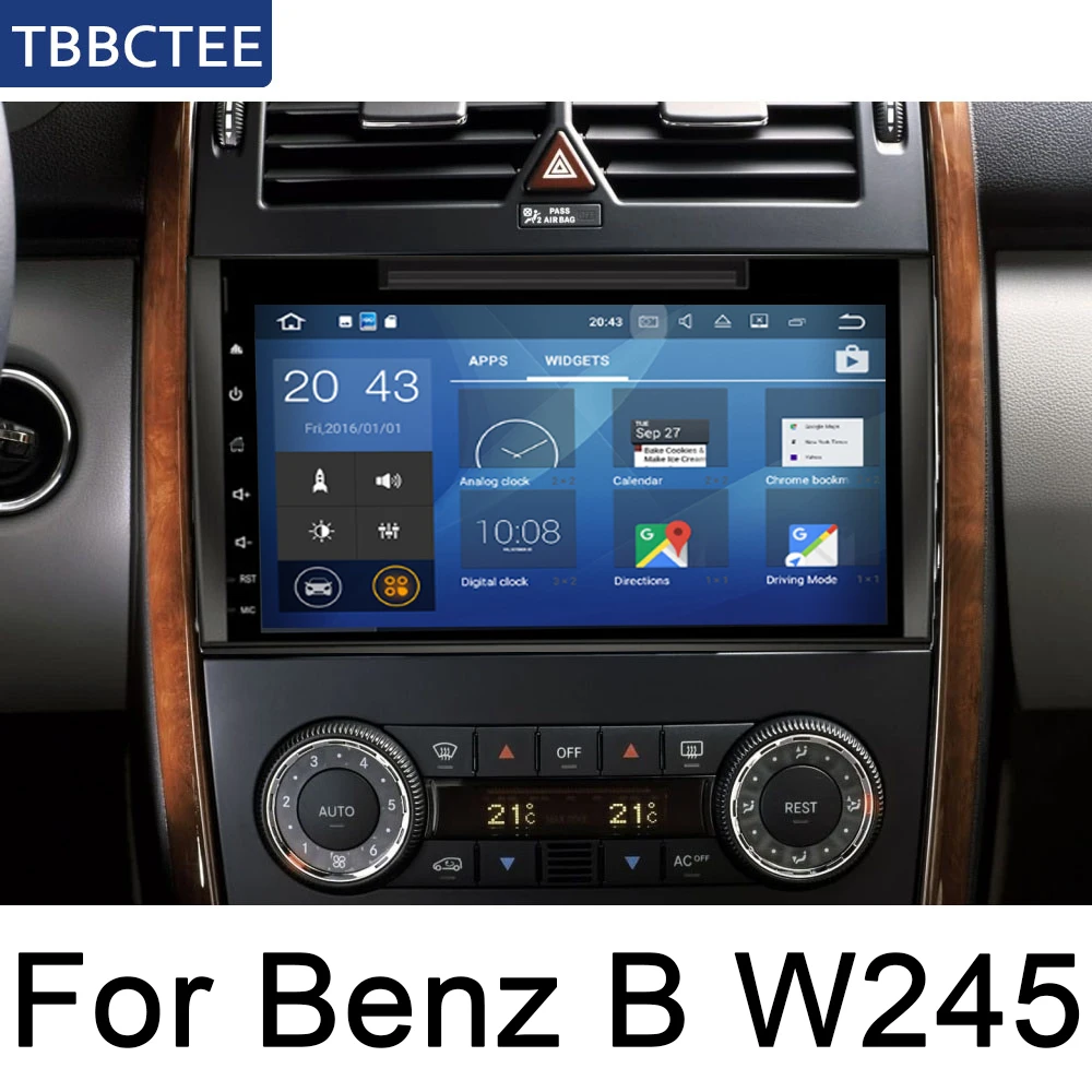 Для Mercedes Benz B class W245 2005 ~ 2012 NTG Авто dvd плеер gps навигация автомобиля Android