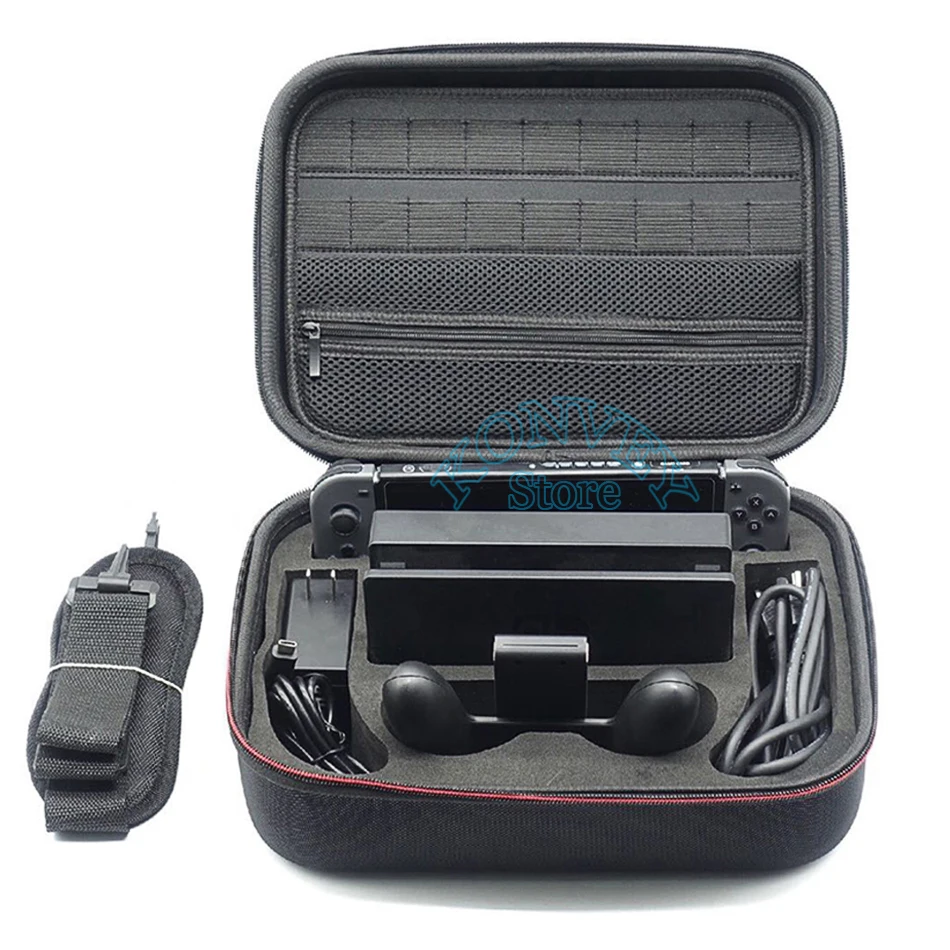 Большая сумка для хранения аксессуаров Nintendo Switch защитный чехол из ТПУ и складная