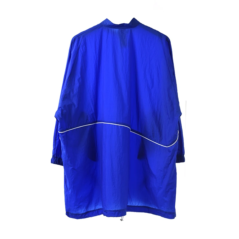 LANMREM 2020 Весна Лето Новая мода молния легкая тонкая ветровка личный свободный