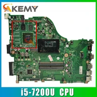 akemy laptop mainboard for acer aspire e5 575 i5 7200u motherboard dazaamb16e0 sr2zu n16s gt1 ka a2 2gb ddr4