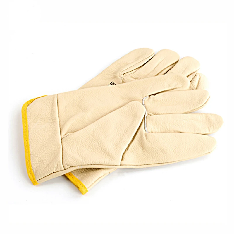 Сварочные перчатки промышленная защита воловья кожа мягкая изоляция