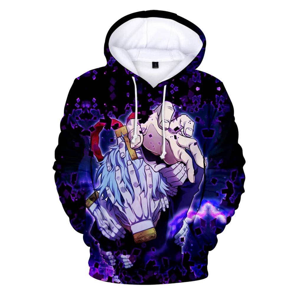 

Anime Shigaraki Tomura Boku Hoodie no Hero Academia 3D Hoodies Street Wear Style Men Women Sweatshirts Boys Girls Hoodie