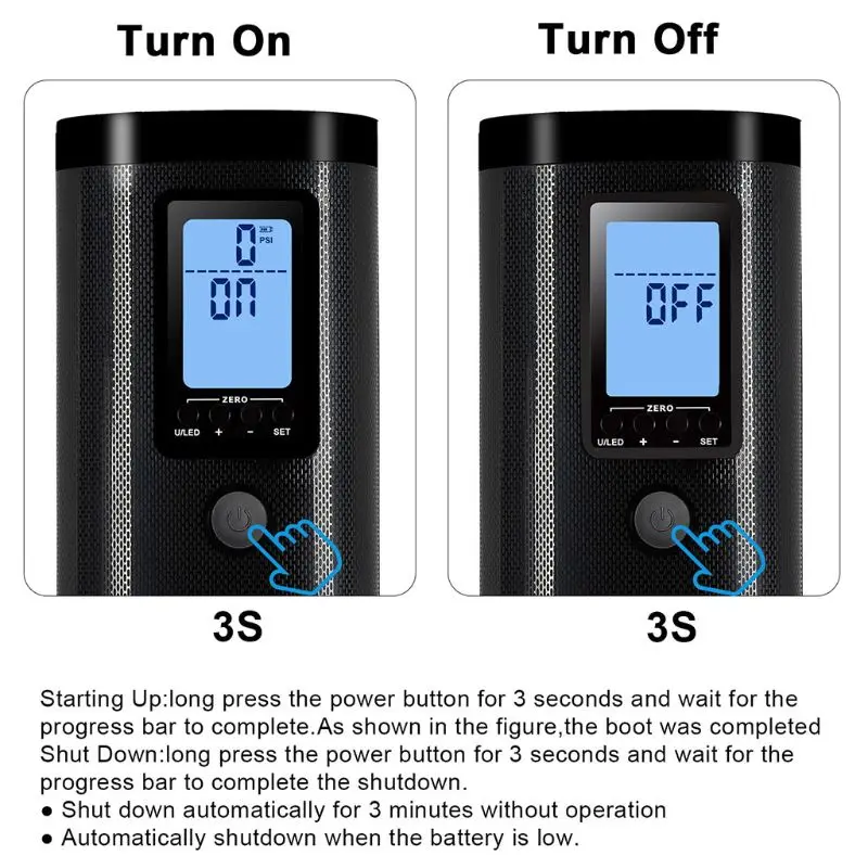 

Mini Portable Bike Smart Electric Inflator Multifunction Car Air Pressure Pump