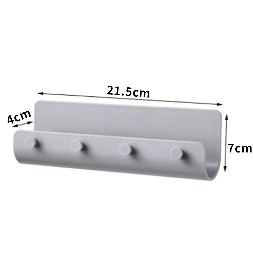 Крепкая длинная Вешалка для домашней двери настенные крючки держатель ключей