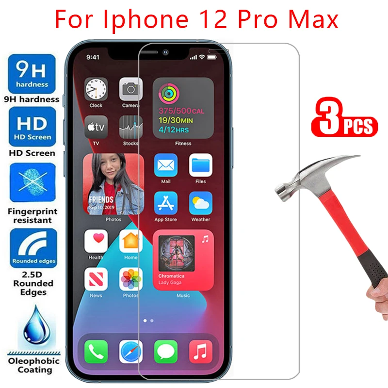 

Защитное закаленное стекло для iphone 12 pro max, защита экрана на iphone 12promax 12 pro, Защитная пленка для iphone