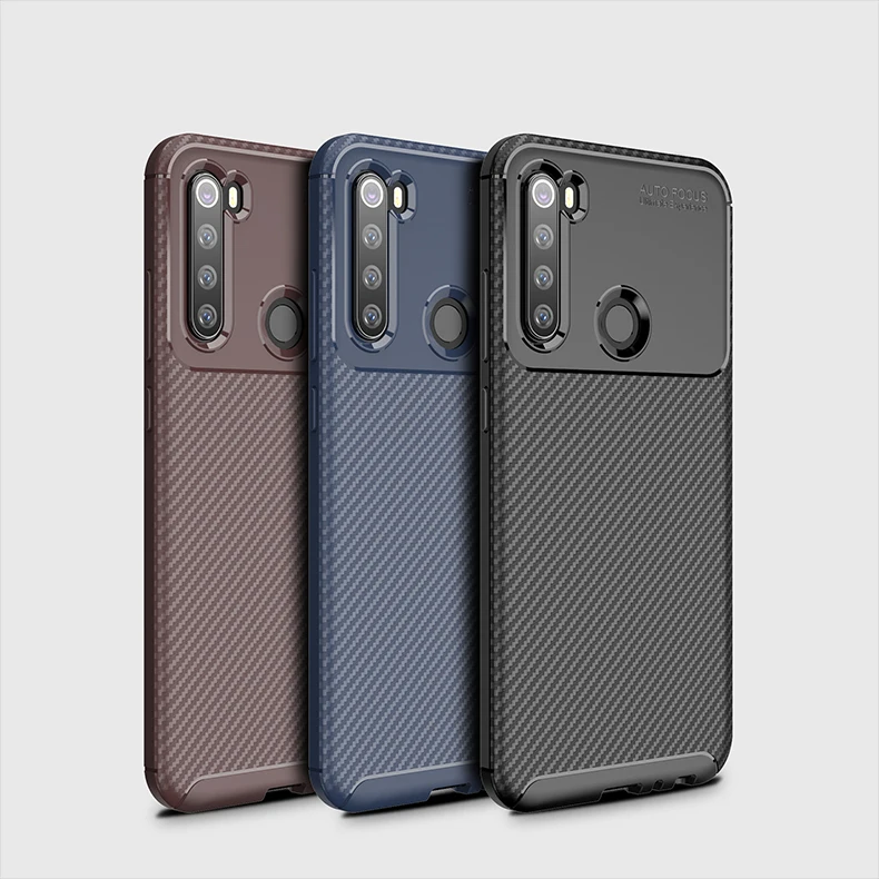 

Phone Case For Xiaomi Redmi Note 8T CC9 Pro CC9E A3 7A 10 Lite 8 8A 9 9T K20 7 Ultra Thin Anti-Fall Shockproof Fiber Feel Cover