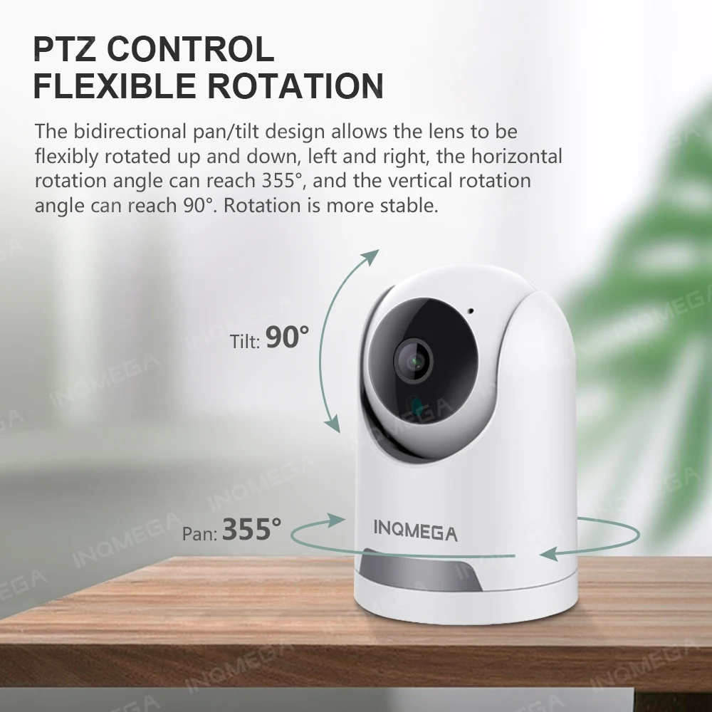 INQMEGA 1080P ip-камера беспроводная Wifi камера Домашняя безопасность CCTV сетевая ночного